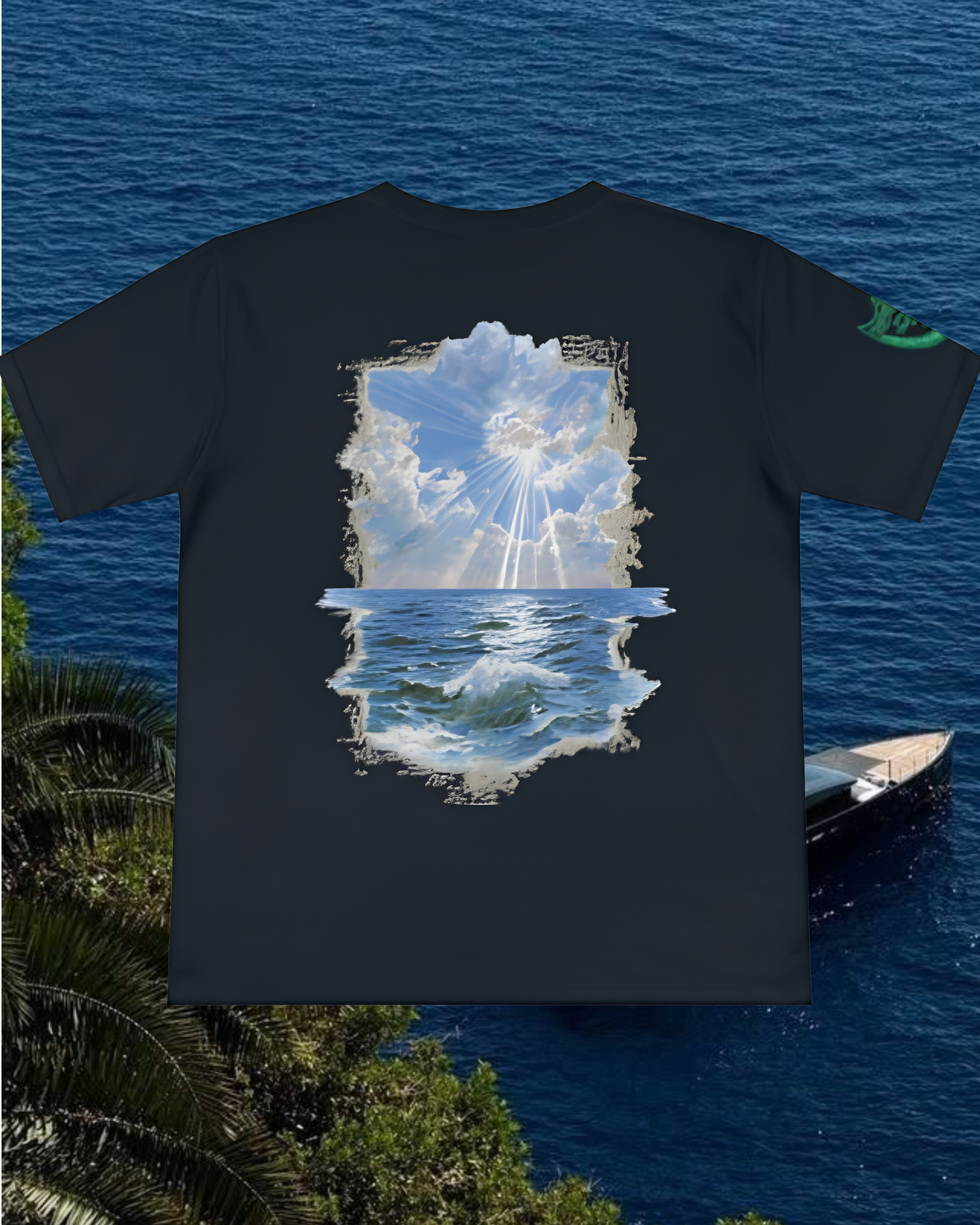 Ocean Waves & Sun Rays T-Shirt