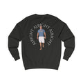 Crewneck Sweatshirt — "Alright" Circle Photo Graphic Pullover