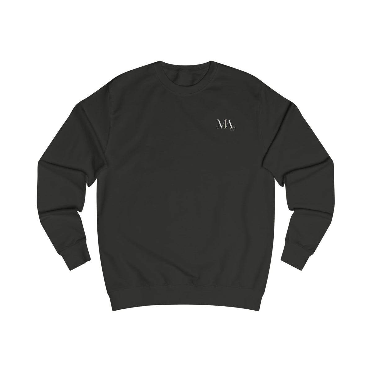 Crewneck Sweatshirt — "Alright" Circle Photo Graphic Pullover