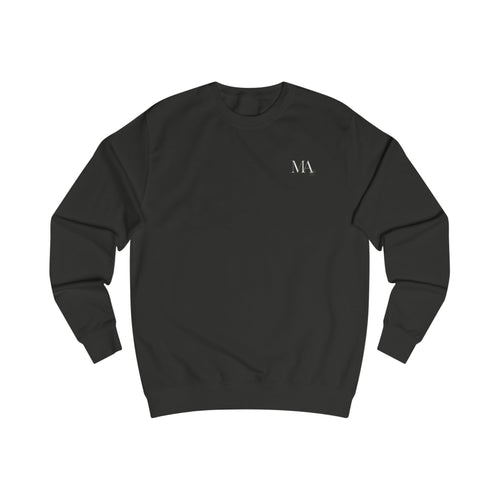 Crewneck Sweatshirt — "Alright" Circle Photo Graphic Pullover
